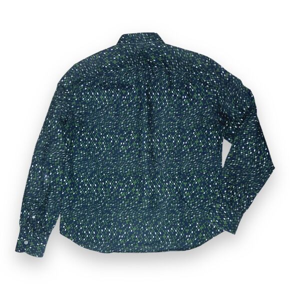 Opening Ceremony Men's Button Down Casual Shirt Geometric Pattern AOP Size Large - Picture 3 of 7